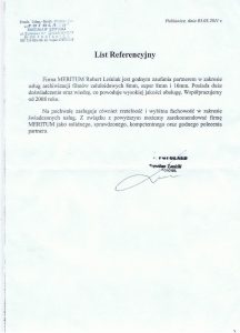 Meritum opinie